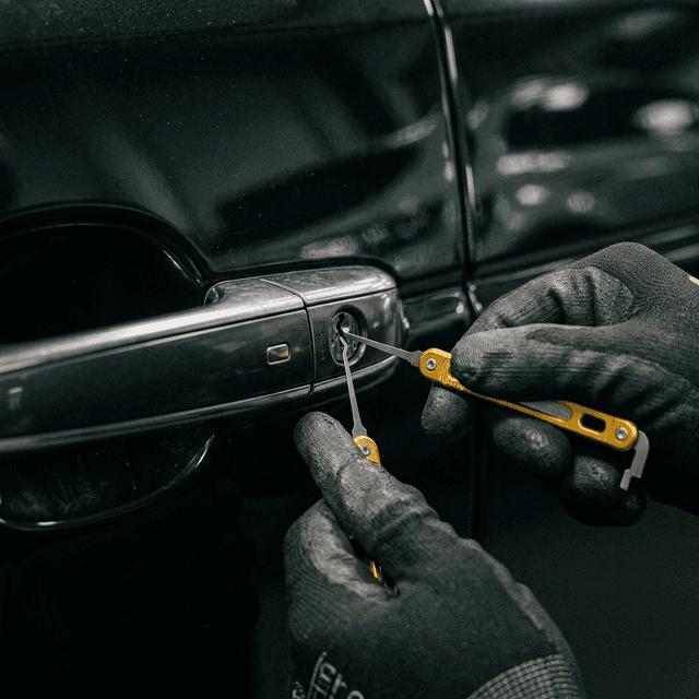 Fotografía sobre cerrajería de automoción especializada